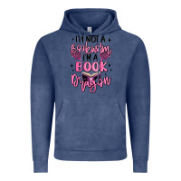 Vintage Denim i'm not a booksorm i'm a book dragon Vintage Hoodie - MaliasSmallBusiness