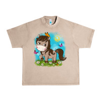 French Oak little cute horse Urban Heavy Tee - NancyCooperArtShop