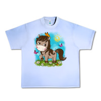 Grape Ice little cute horse Urban Heavy Tee - NancyCooperArtShop