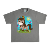 Tornado little cute horse Urban Heavy Tee - NancyCooperArtShop