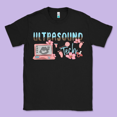 Ultrasound Tech Classic Tee Designed By Maliassmallbusiness