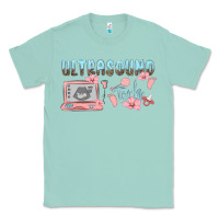 Seafoam ultrasound tech Classic Tee - MaliasSmallBusiness