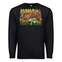 Black Mama bear Autism Premium Sweatshirt - CowGirlArtShop