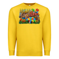 Lemon Mama bear Autism Premium Sweatshirt - CowGirlArtShop