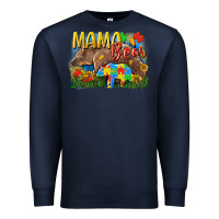 Navy Mama bear Autism Premium Sweatshirt - CowGirlArtShop