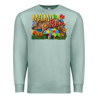 Seafoam Mama bear Autism Premium Sweatshirt - CowGirlArtShop