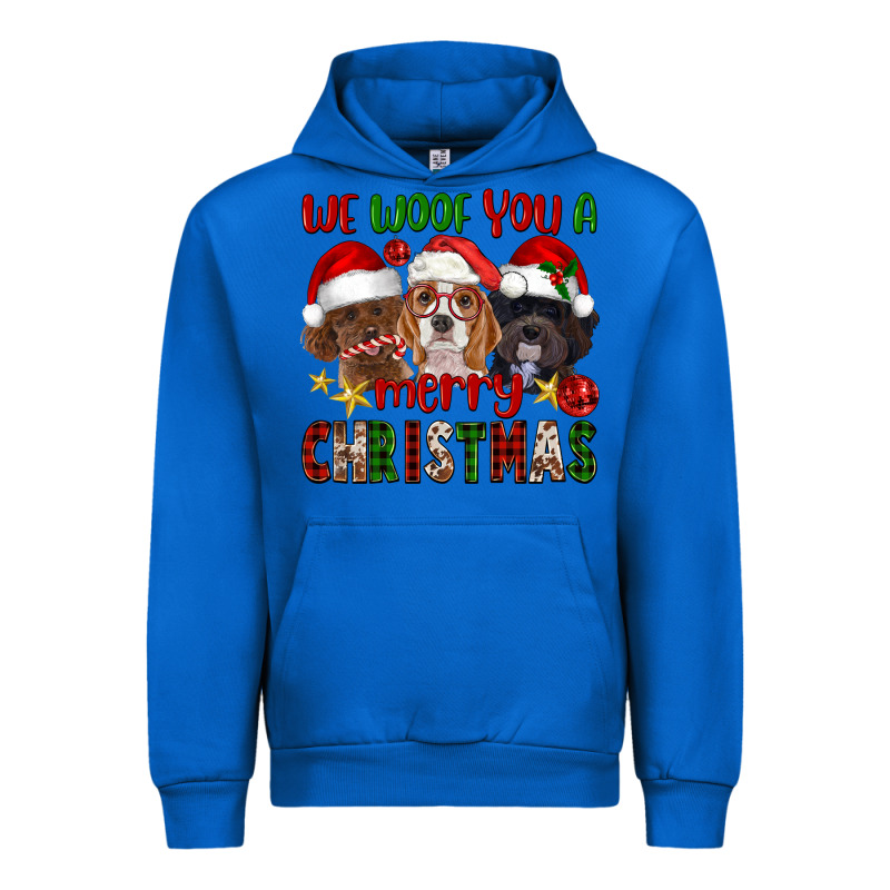 We Woof You A Merry Christmas Urban Hoodie by FaDigitalArtStudio | Teevron