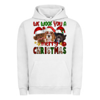 Pigment Lunar Rock We Woof You A Merry Christmas Urban Hoodie - FaDigitalArtStudio
