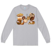 Moon Dust Bakery Coffee Cups With Cookie Bbs Long Sleeve Tee - BundleAndBundleShop