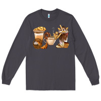 Smoke Bakery Coffee Cups With Cookie Bbs Long Sleeve Tee - BundleAndBundleShop