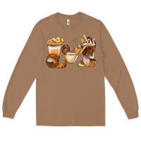 Toasted Coconut Bakery Coffee Cups With Cookie Bbs Long Sleeve Tee - BundleAndBundleShop