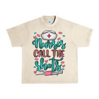 Sandshell nurses call the shots Urban Heavy Tee - NancyCooperArtShop