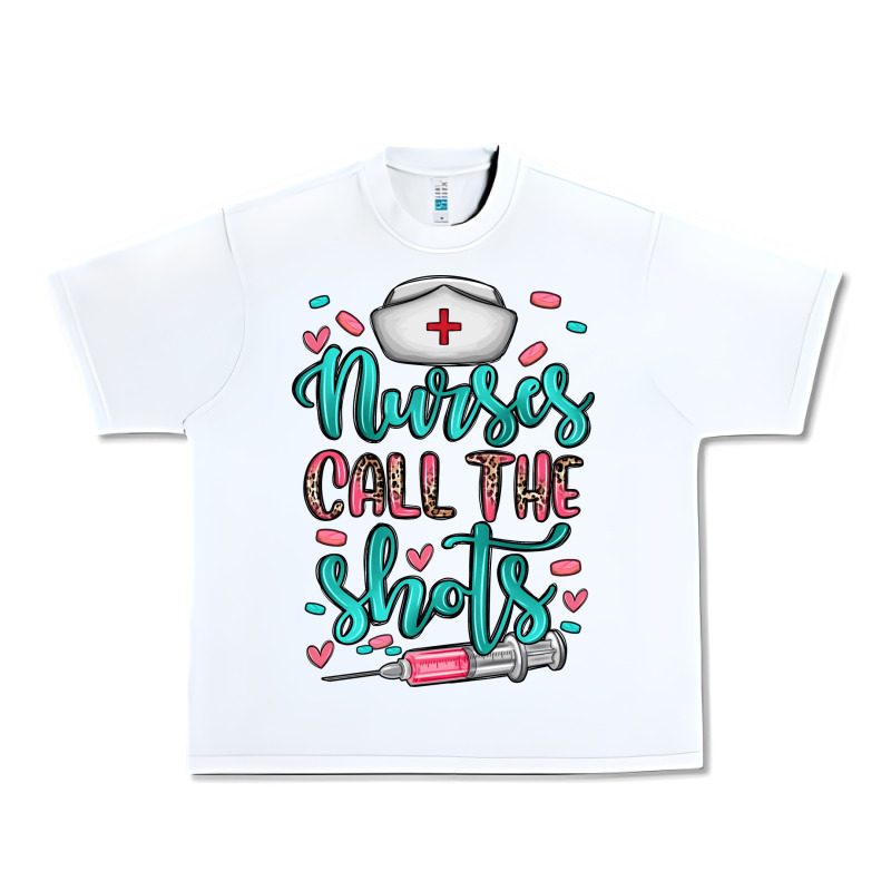 Nurses Call The Shots Urban Heavy Tee by NancyCooperArtShop | Teevron