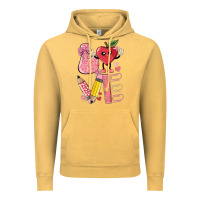 Vintage Mustard love teacher Vintage Hoodie - MaliasSmallBusiness