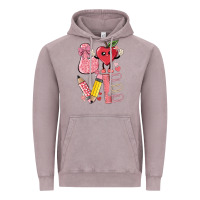 Vintage Zinc love teacher Vintage Hoodie - MaliasSmallBusiness