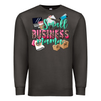 Smoke Small Business Mama Premium Sweatshirt - CowGirlArtShop