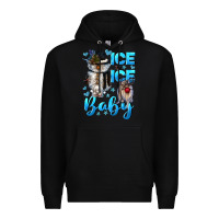 Black ice ice baby Premium Hoodie - CowGirlArtShop