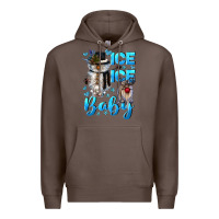 Coffee ice ice baby Premium Hoodie - CowGirlArtShop