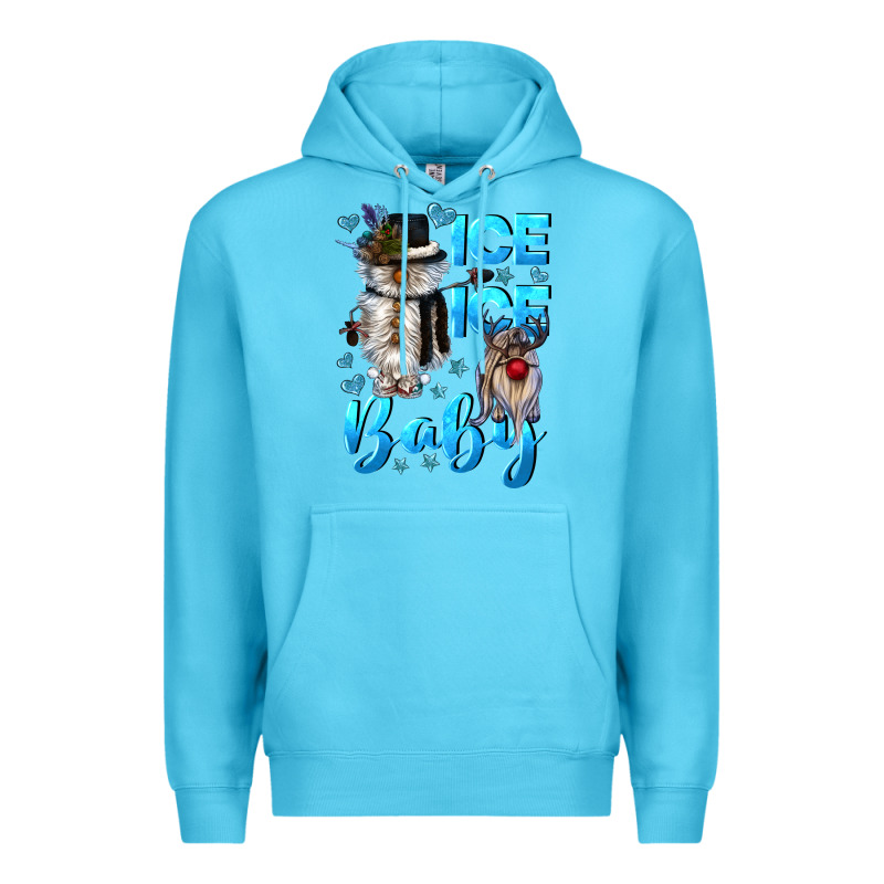 Ice Ice Baby Premium Hoodie by CowGirlArtShop | Teevron