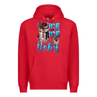 Red ice ice baby Premium Hoodie - CowGirlArtShop