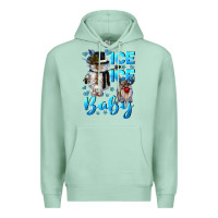 Seafoam ice ice baby Premium Hoodie - CowGirlArtShop
