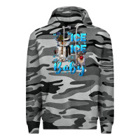 Slate Camo ice ice baby Premium Hoodie - CowGirlArtShop
