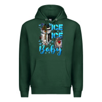 Sports Green ice ice baby Premium Hoodie - CowGirlArtShop