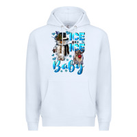 White ice ice baby Premium Hoodie - CowGirlArtShop