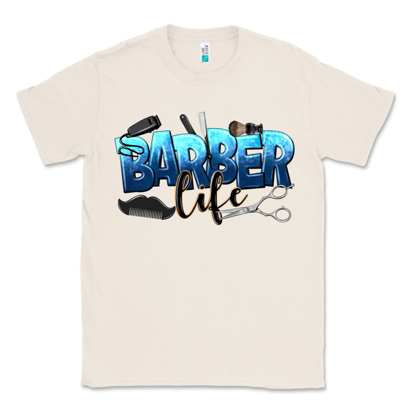 Barber Life Classic Tee by NancyCooperArtShop | Teevron