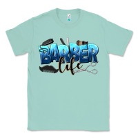 Seafoam barber life Classic Tee - NancyCooperArtShop