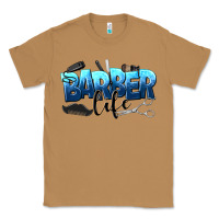 Toasted Coconut barber life Classic Tee - NancyCooperArtShop