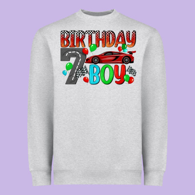 Birthday Boy Heavyweight Sweatshirt Designed By Bundleandbundleshop