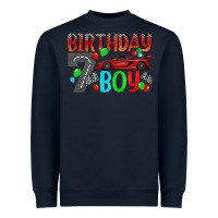 Navy birthday boy Heavyweight Sweatshirt - BundleAndBundleShop