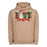 Pigment Burro Love Christmas Snowman Urban Hoodie - FaDigitalArtStudio