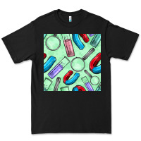 Black sciences seamless pattern Premium Tee - BundleAndBundleShop