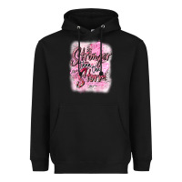 Black stronger than the storm Heavyweight Hoodie - CowGirlArtShop