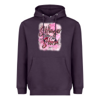 Plum stronger than the storm Heavyweight Hoodie - CowGirlArtShop