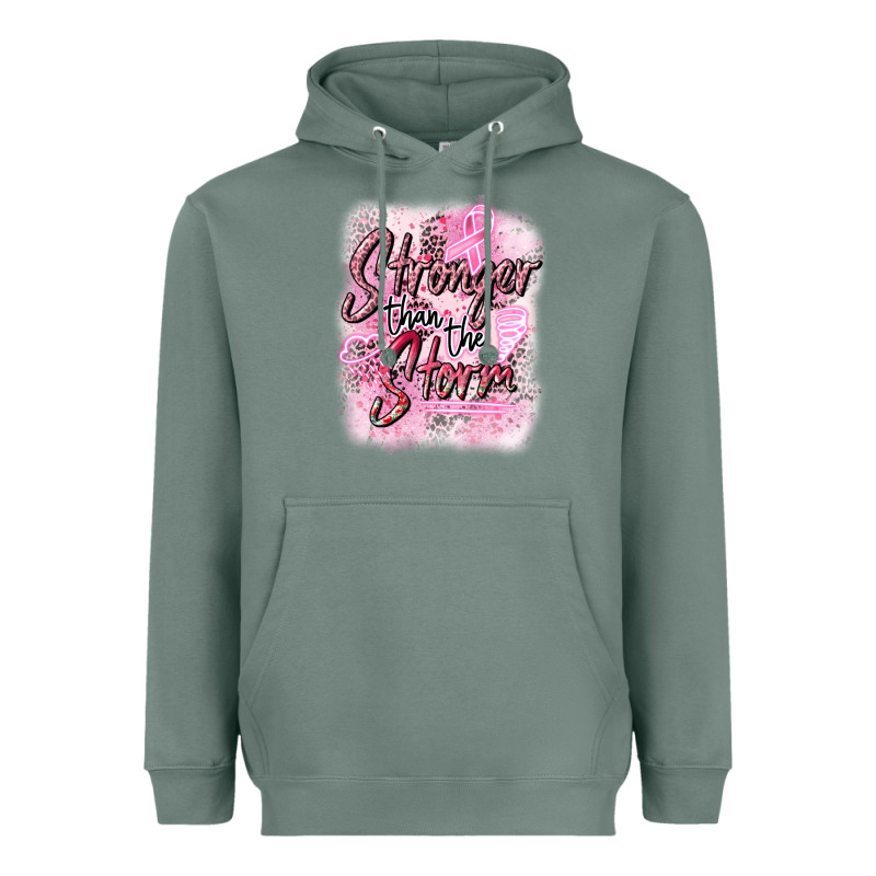 Stronger Than The Storm Heavyweight Hoodie by CowGirlArtShop | Teevron
