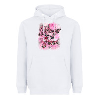 White stronger than the storm Heavyweight Hoodie - CowGirlArtShop