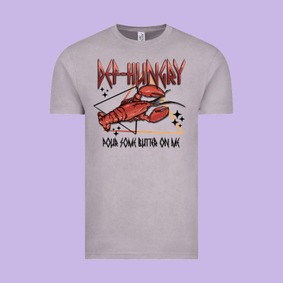 Def Hungry Pour Dome Butter On Me Vintage Tee Designed By Maliassmallbusiness