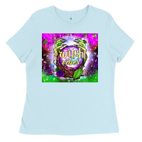 Baby Blue witch vibes crystal ball tumbler Ladies Tee - BundleAndBundleShop