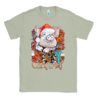 Matcha merry Christmas pig Classic Tee - CowhideDigitalArt