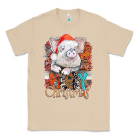 Mushroom merry Christmas pig Classic Tee - CowhideDigitalArt
