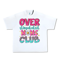 White over stimulated moms club Urban Heavy Tee - NancyCooperArtShop