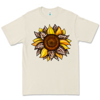 Bone sunflower leopard Premium Tee - JahusDesignShop