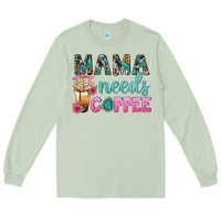 Matcha Mama Needs Coffee Bbs Long Sleeve Tee - BundleAndBundleShop