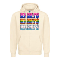 Rights Rights Rights Zipper Hoodie | Teevron