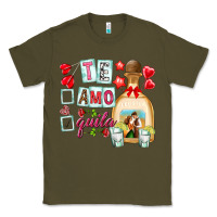 Army Green te amo te quila Classic Tee - NancyCooperArtShop