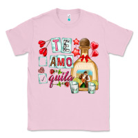 Bubblegum Pink te amo te quila Classic Tee - NancyCooperArtShop