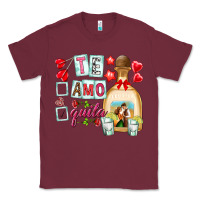 Burgundy te amo te quila Classic Tee - NancyCooperArtShop